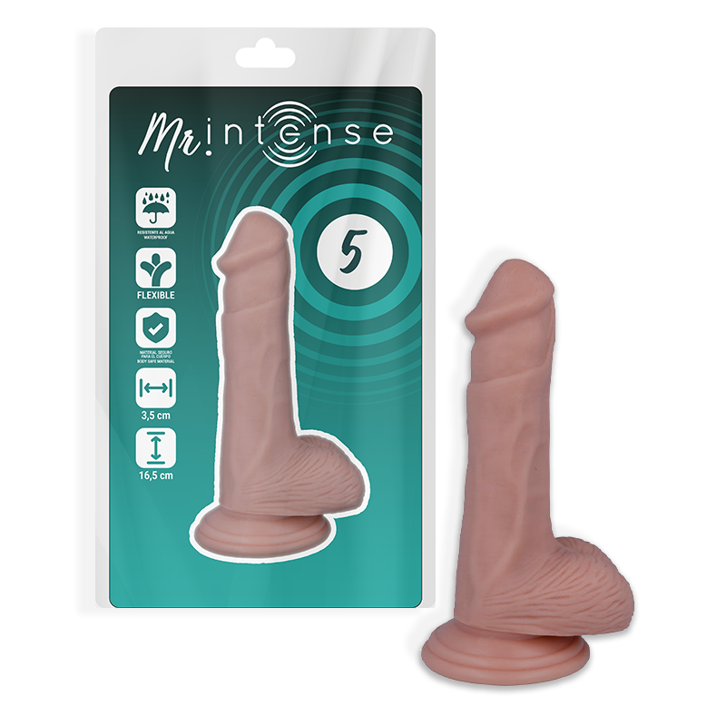 MR INTENSE 5 REALISTIC PENIS 16.5 -OR- 3.5CM – Bild 2