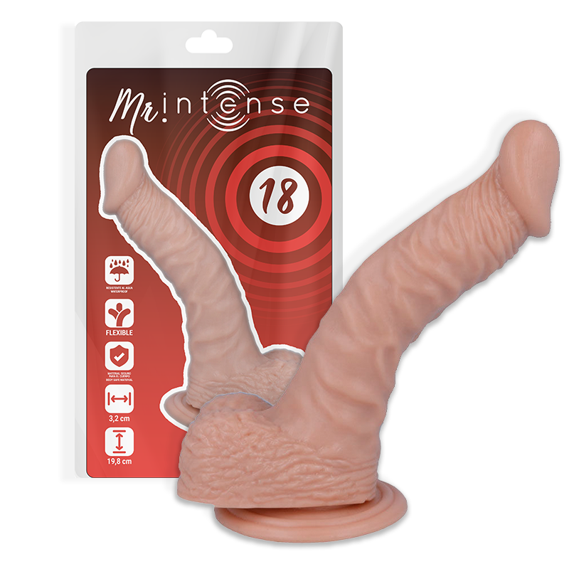 MR INTENSE 18 REALISTIC PENIS 19.8 -OR- 3.2CM – Bild 2