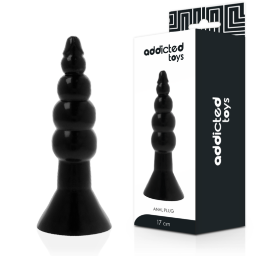 ADDICTED TOYS ANAL PLUG 17CM SCHWARZ – Bild 2