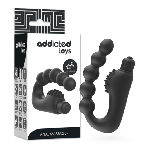 ADDICTED TOYS ANAL MASSAGER PROSTATIC MIT VIBRATION