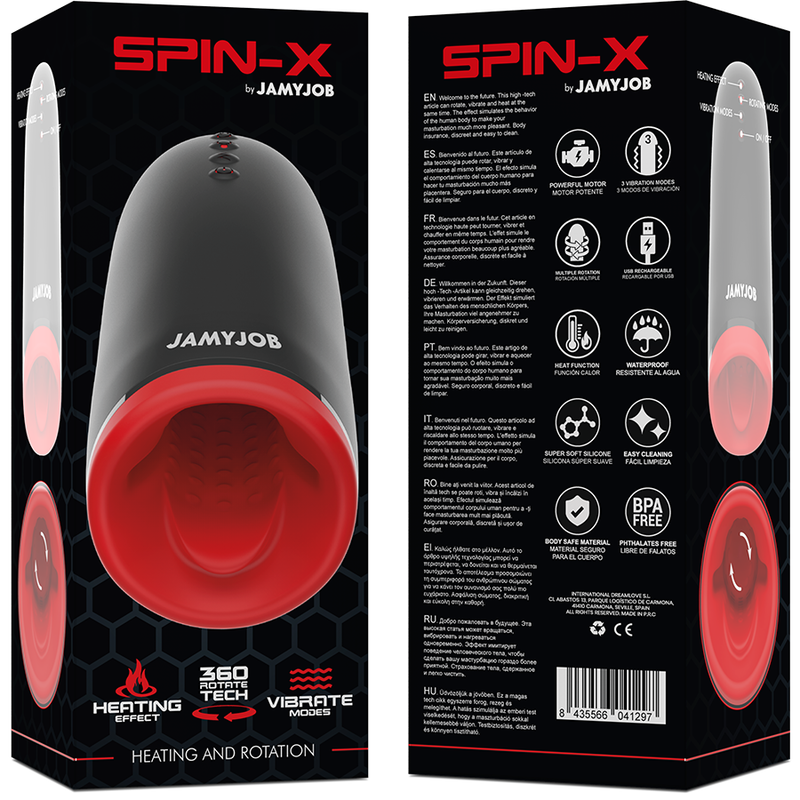 JAMYJOB - SPIN-X HEIZ- UND ROTATIONS-MASTURBATOR – Bild 9