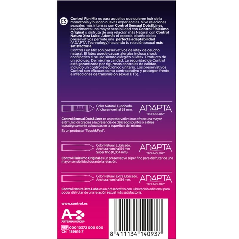 CONTROL FEEL FUN MIX 6 UDS – Bild 2