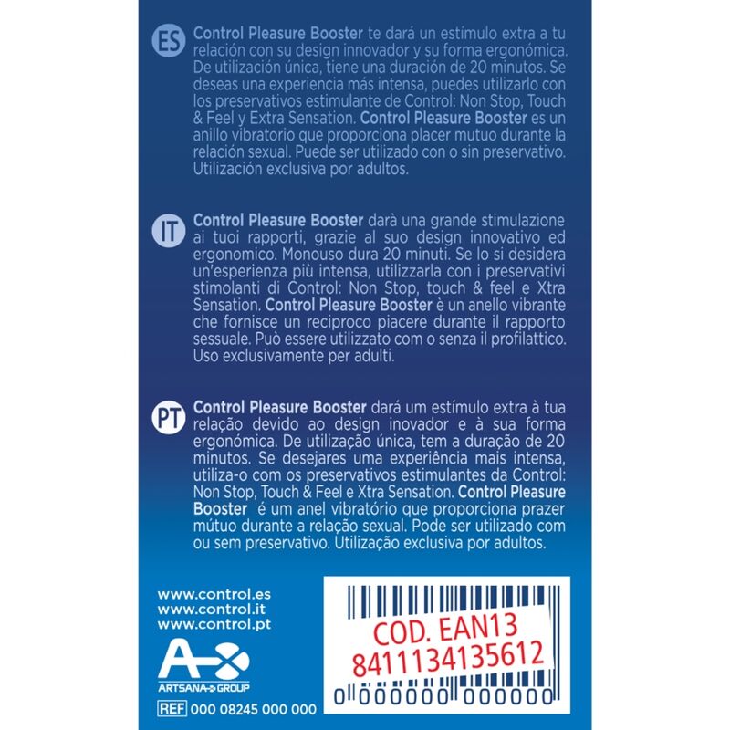 CONTROL PLEASURE BOOSTER VIBRIERRING – Bild 3