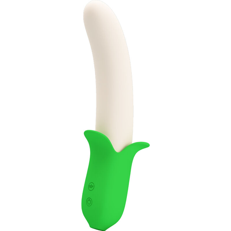 PRETTY LOVE - BANANA KNIGHT SUPER POWER 7 VIBRATIONSEINSTELLUNGEN SILIKON