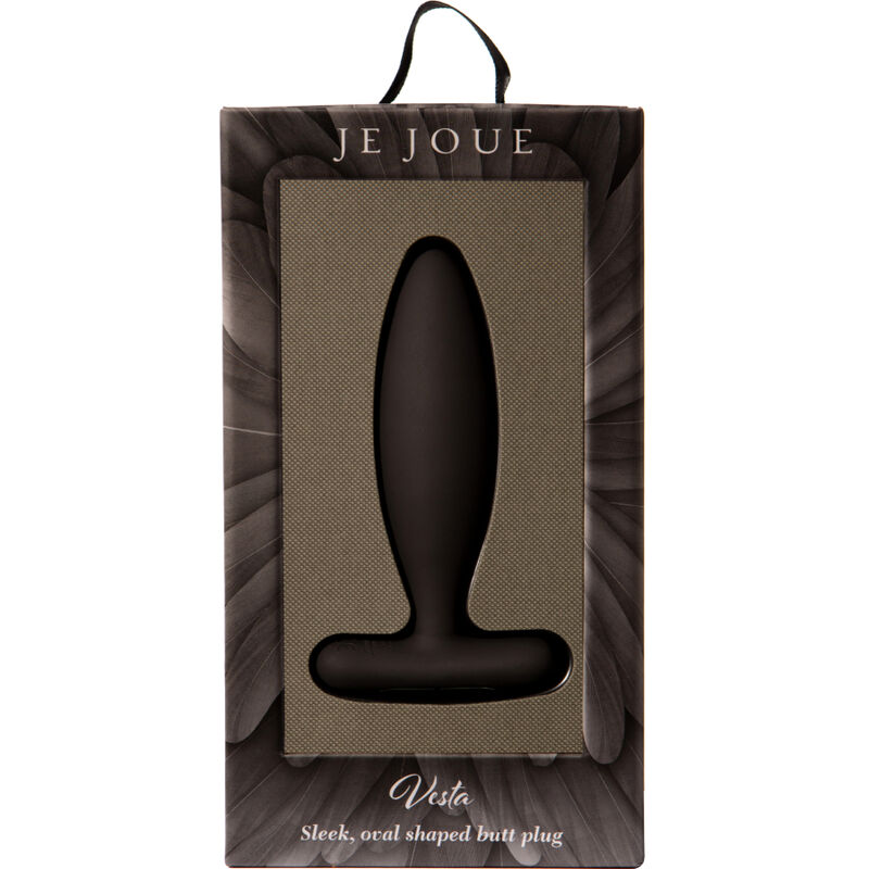 JE JOUE - VESTA ANALPLUG VIBRIEREND SCHWARZ – Bild 4