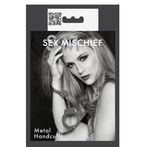 SEX & MICHIEF METAL HANDCUFFS