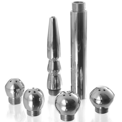 METALHARD SET LIMPIEZA VAGINAL / ANAL 5 STÜCKE – Bild 2