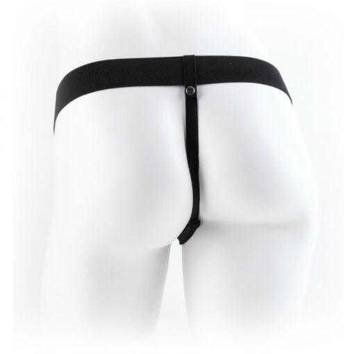 FETISH FANTASY SERIES 9" HOHL STRAP-ON MIT BÄLLEN 22,9 CM FLEISCH