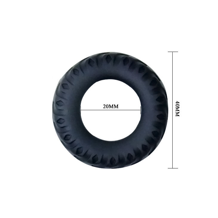 BAILE TITAN COCKRING BLACK GREEN 2CM – Bild 4