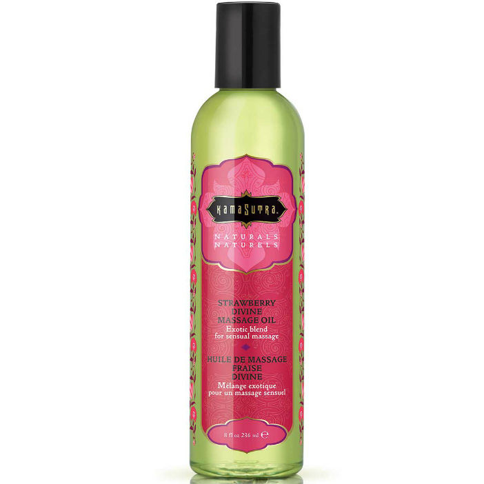 KAMASUTRA NATURALS MASSAGEÖL ERDBEERE