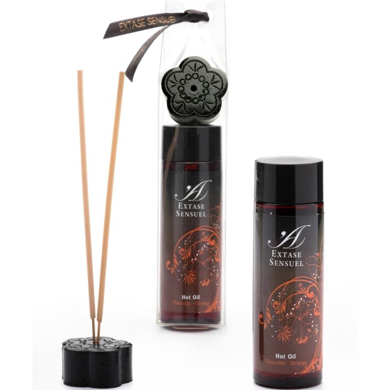 EXTASE SENSUEL HEISSÖL SCHOKOLADENORANGE 100ML – Bild 2