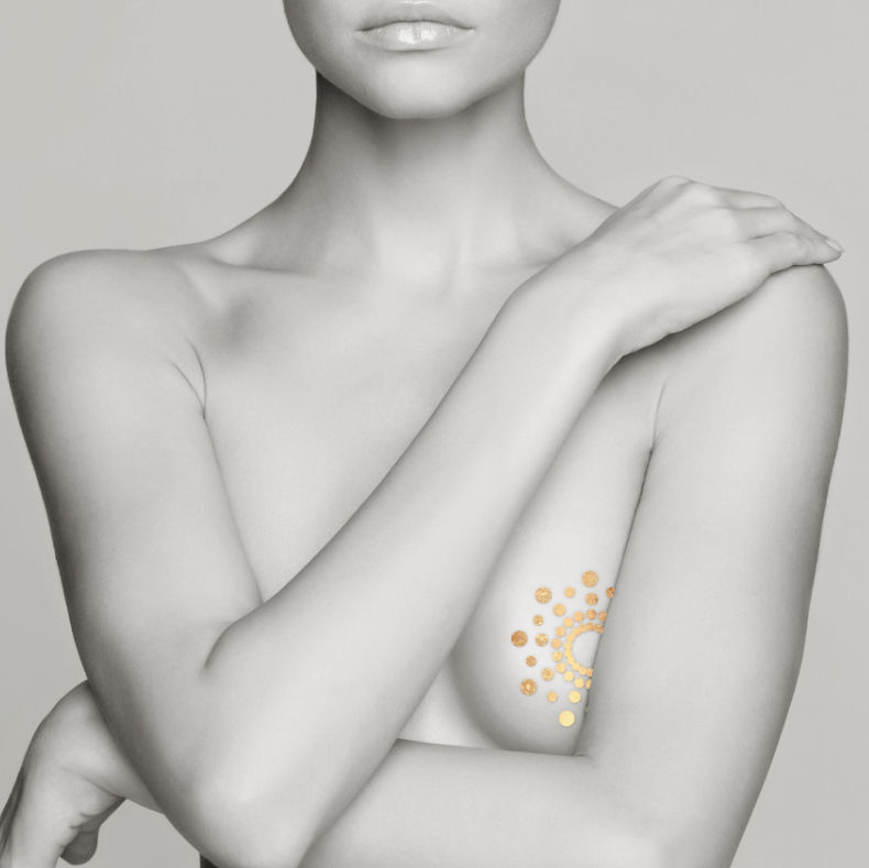 BIJOUX MIMI METALLIC SKIN TRANSFER – Bild 2