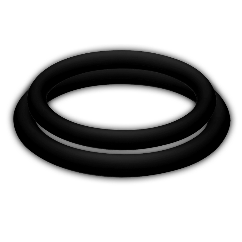 POTENZ DUO RINGE SCHWARZ - M