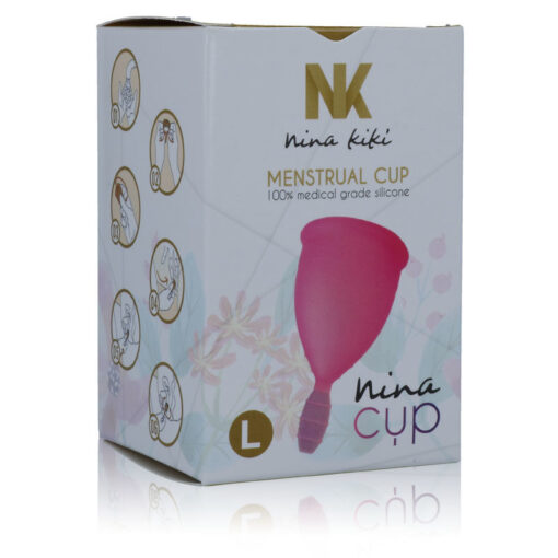 NINA CUP MENSTRUAL CUP GRÖSSE L ROSA