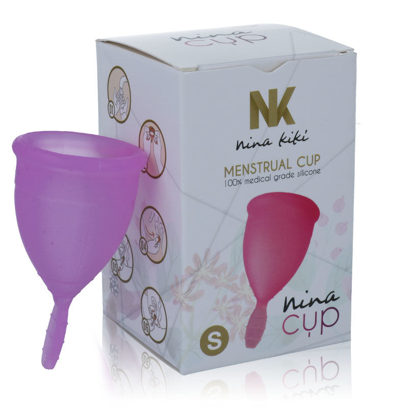 NINA CUP MENSTRUAL CUP GRÖSSE S LILAC – Bild 3
