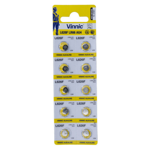VINNIC LR66 (AG4) 10 BATTERIEN
