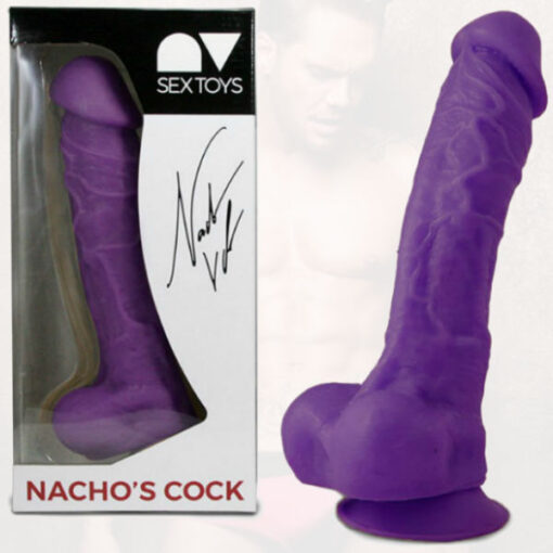 ARTIKULIERTE PENIS R PLICA NACHO VIDAL 24CM LILAC