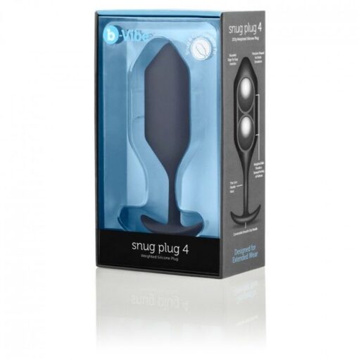 B-VIBE  SNUG PLUG ANAL 4 NEGRO – Bild 4