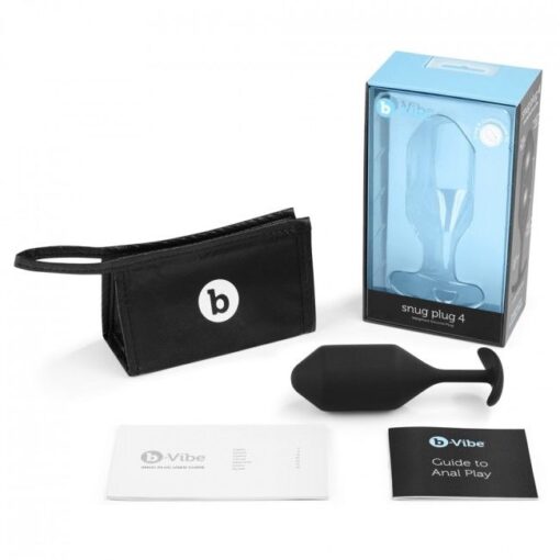 B-VIBE  SNUG PLUG ANAL 4 NEGRO – Bild 5