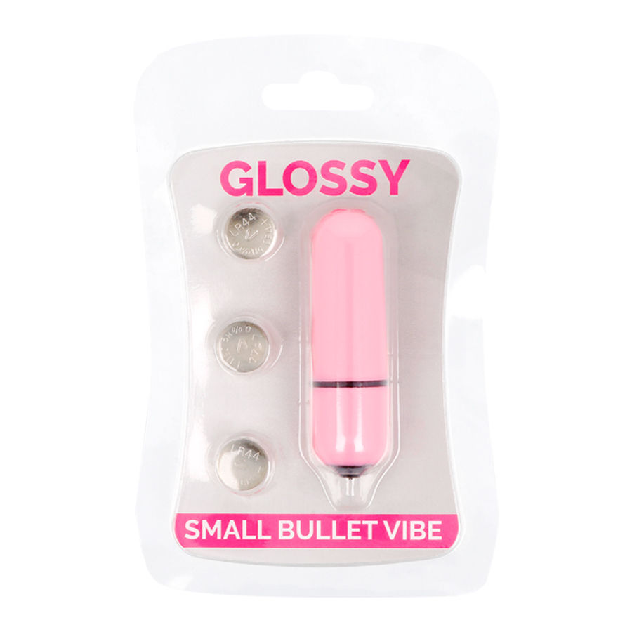 GLOSSY SMALL BALA VIBRADORA ROSA – Bild 3