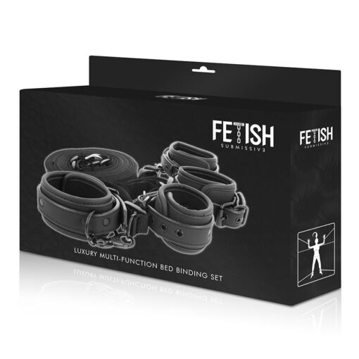 FETISH SUBMISSIVE  SET DE ESPOSAS Y ATADURAS CON FORRO DE NOPRENO – Bild 9