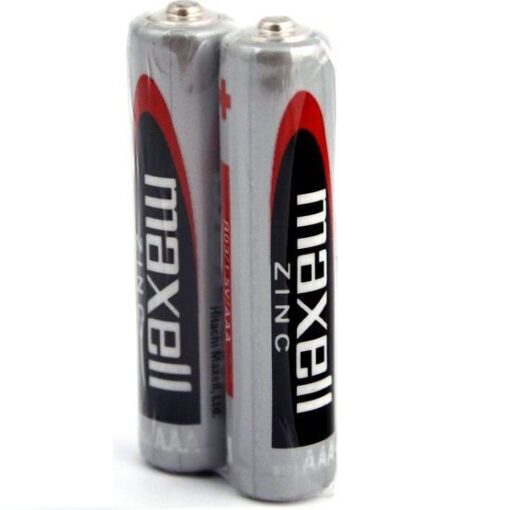 MAXELL BATTERIE SALINA MANGANESO AAA R03 RETRACTIL * 2