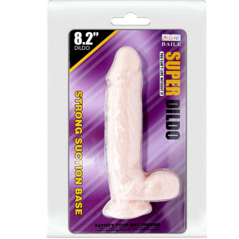 BAILE SUPER DILDO REALISTICO NATURAL 21.5 CM – Bild 5