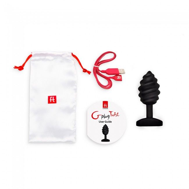 SPASS SPIELZEUG GPLUG TWIST SCHWARZ – Bild 2