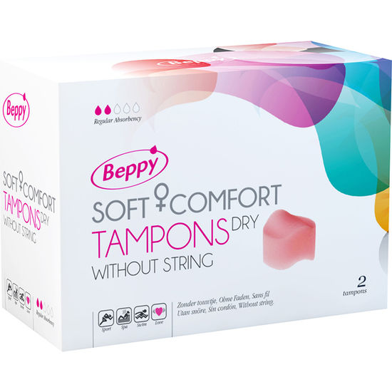 BEPPY SOFT-COMFORT TAMPONS DRY 2 STÜCK – Bild 2