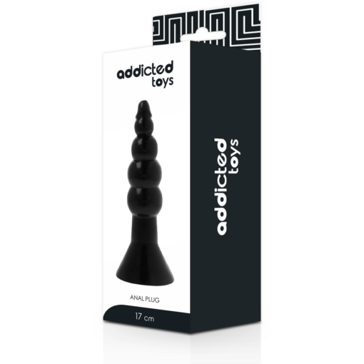 ADDICTED TOYS ANAL PLUG 17CM SCHWARZ – Bild 4