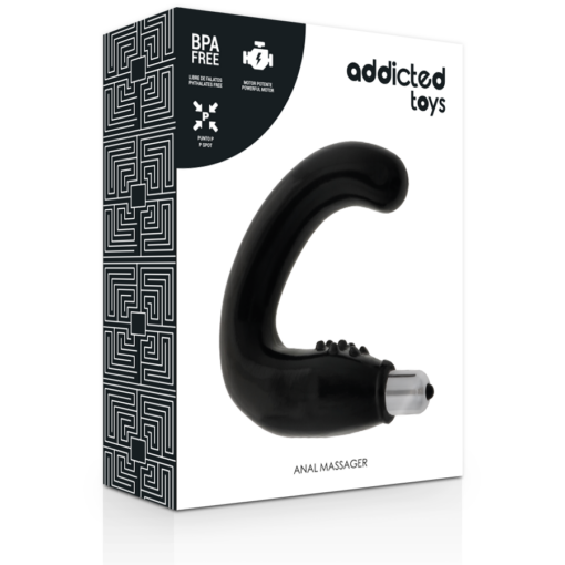 ADDICTED TOYS ANAL MASSAGER SCHWARZ – Bild 4