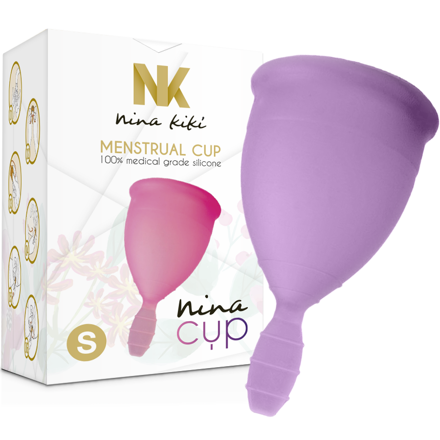 NINA CUP MENSTRUAL CUP GRÖSSE S LILAC – Bild 4