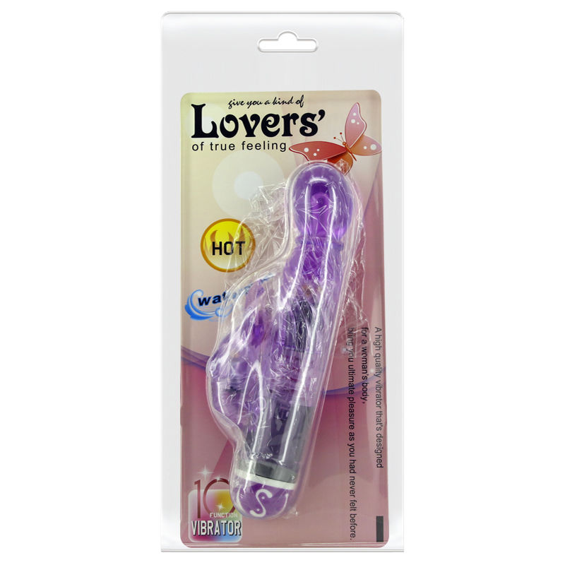 BAILE VIBRADOR MULTIVELOCIDAD CON ESTIMULADOR LILA – Bild 2