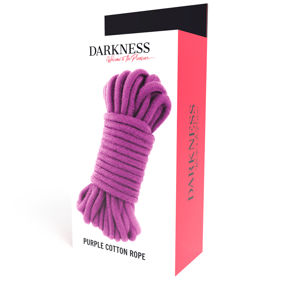 DARKNESS KINBAKU ROPE 5 M - PURPLE – Bild 4