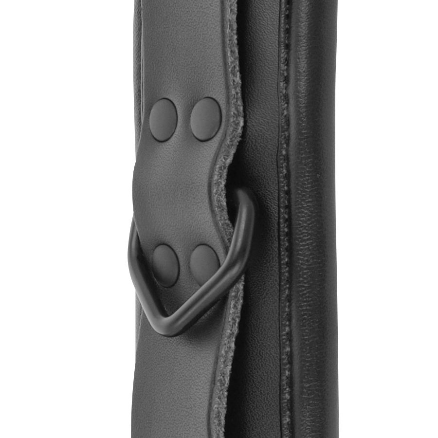DARKNESS LEATHER WRIST RESTRAINTS BLACK – Bild 5