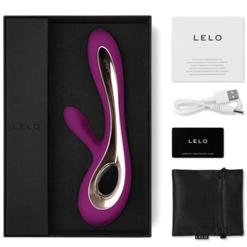 LELO - SORAYA 2 VIBRATOR RABBIT ROSE – Bild 2