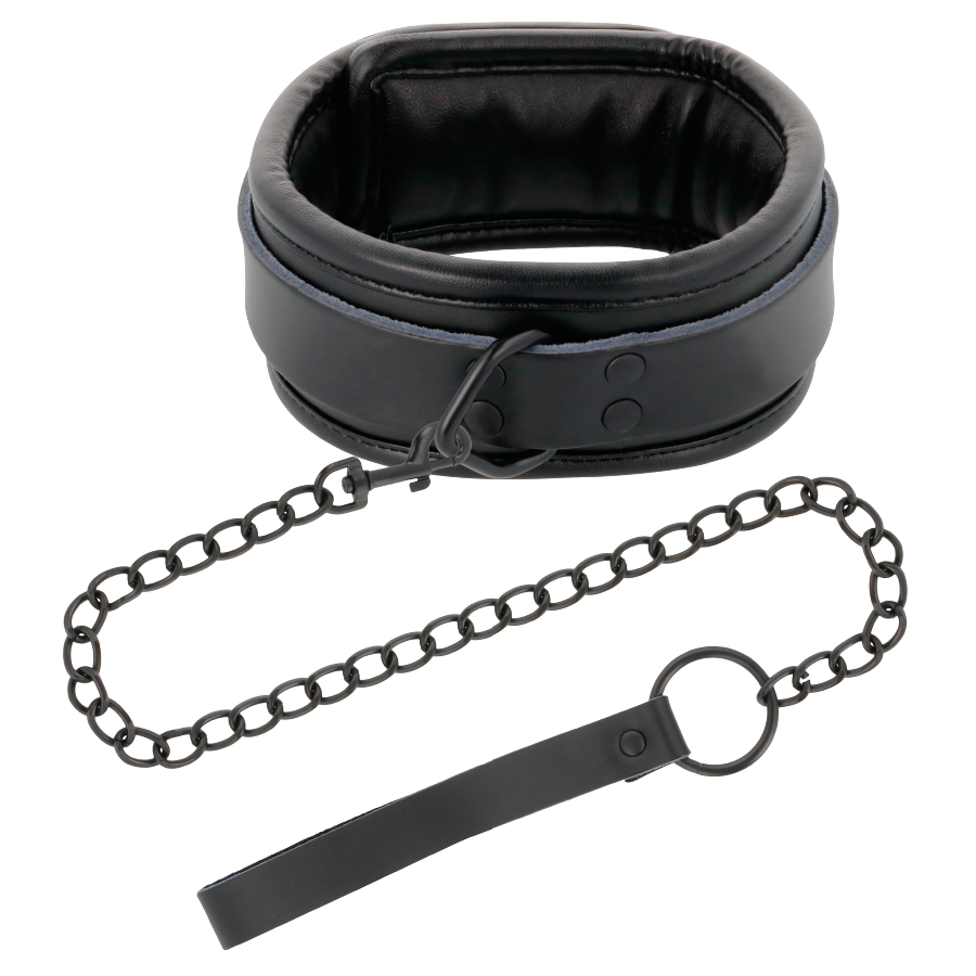 DARKNESS LEATHER AND HANDCUFFS BLACK – Bild 4