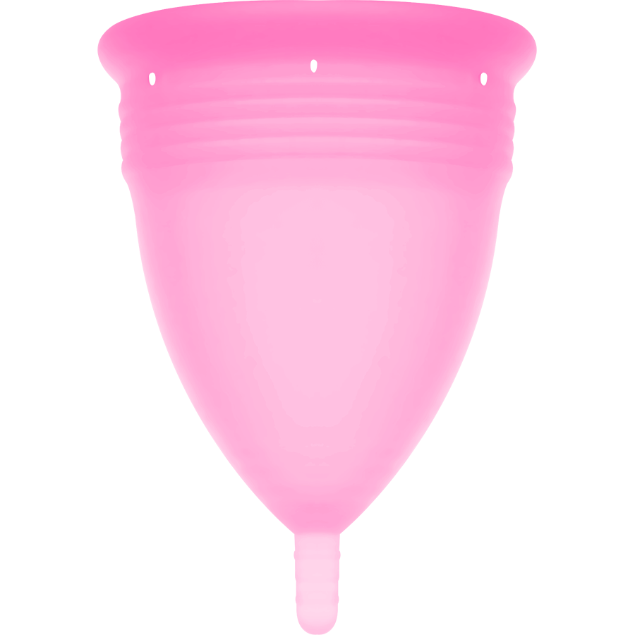 STERCUP MENSTRUAL CUP GRÖSSE ROSA FARBE FDA SILICONE – Bild 3