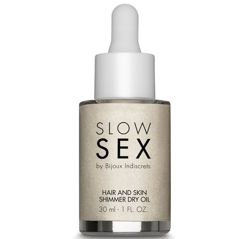 BIJOUX SLOW SEX HAAR UND HAUT SHIMMER TROCKENÖL 30 ML – Bild 2