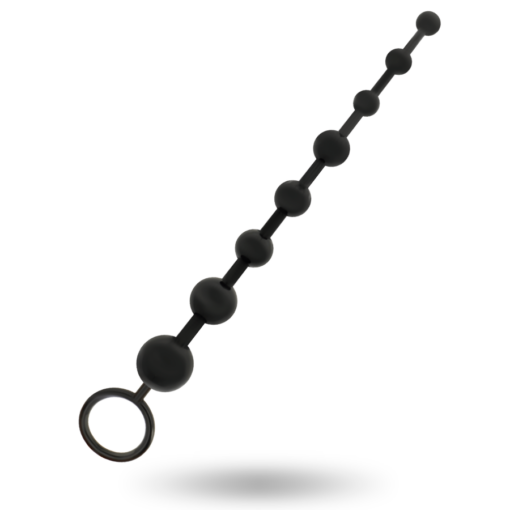 ADDICTED TOYS ANALPERLEN 29CM SCHWARZ – Bild 2