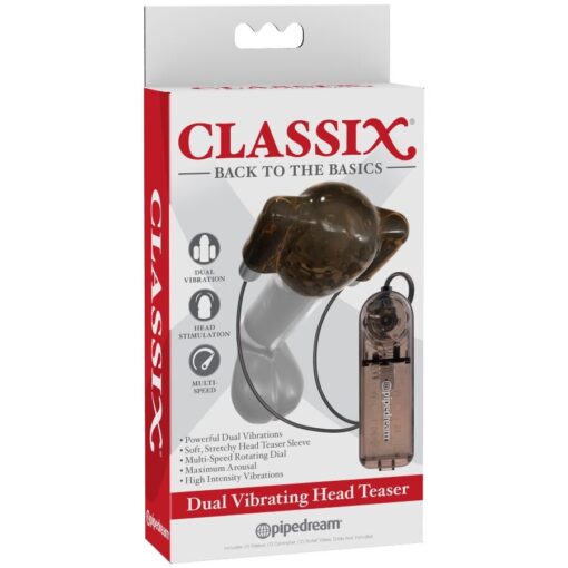CLASSIX DUAL VIBRATING HEAD TEASER – Bild 4