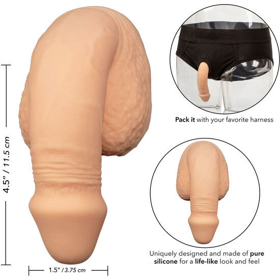 CALEX SILICONE PACKING PENIS 12.75CM FLEISCH – Bild 3