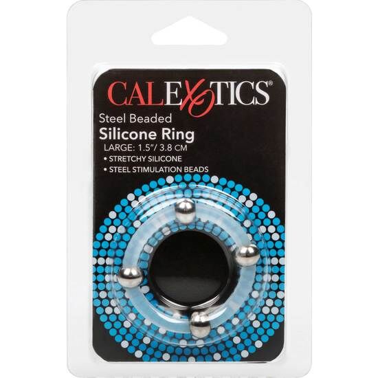 CALEX STEEL BEADED SILICONE RING L. – Bild 3