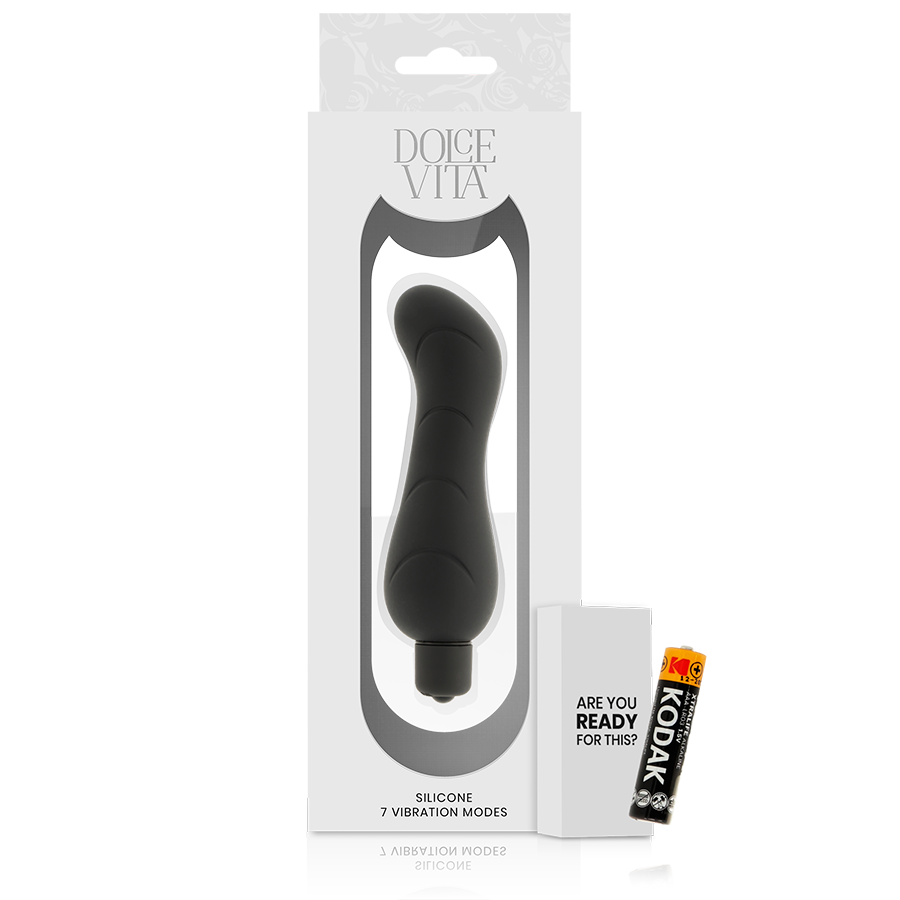 DOLCE VITA G-SPOT BLACK SILICONE – Bild 5