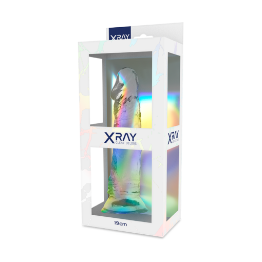 XRAY CLEAR DILDO TRANSPARENTE 19CM X 4CM – Bild 7