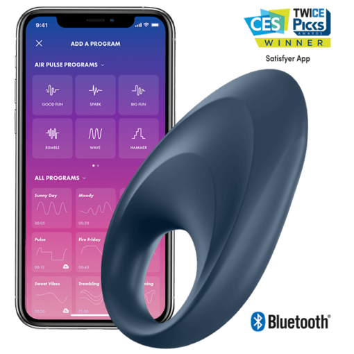 ZUFRIEDEN MÄCHTIG EIN COCK RING APP