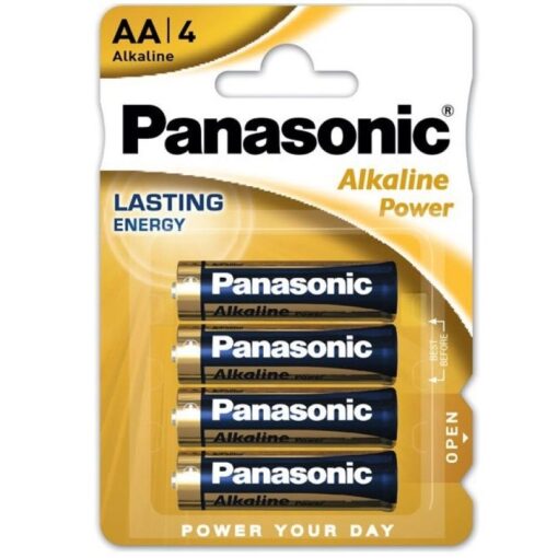 PANASONIC BRONZE BATTERIE AA LR6 4U