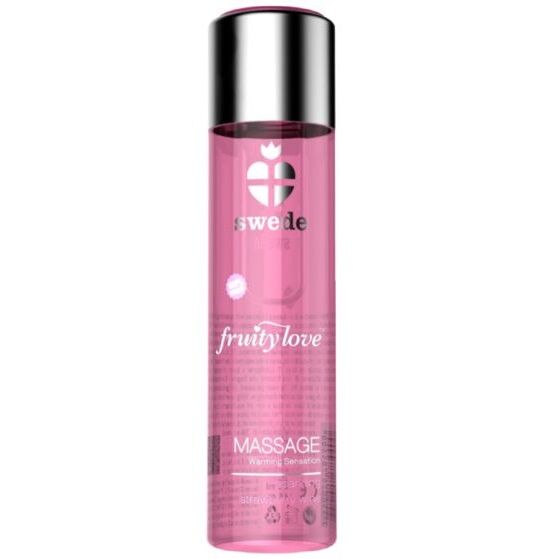 SWEDE FRUITY LOVE HEAT EFFECT ÖL ERDBEER MIT CHAMPAGNER 60 ML