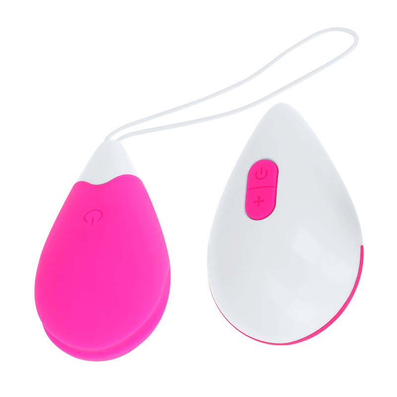 OH MAMA HUEVO VIBRADOR 10 MODOS - ROSA Y BLANCO – Bild 2