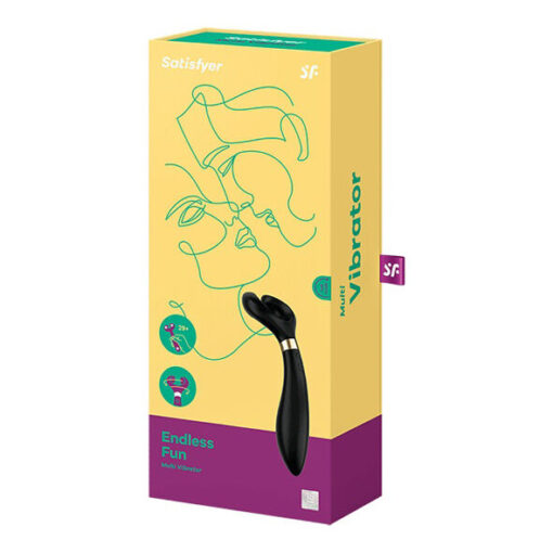 SATISFYER ENDLESS FUN MULTI VIBRATOR 3 SCHWARZ – Bild 2